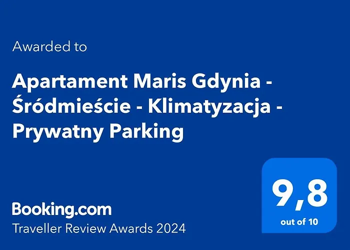 Apartament Maris Gdynia - Srodmiescie - Klimatyzacja - Prywatny Parking